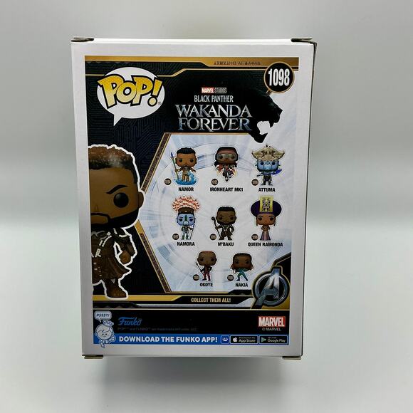 M’Baku #1098 – Black Panther Wakanda Forever Funko Pop! - Picture 3 of 6